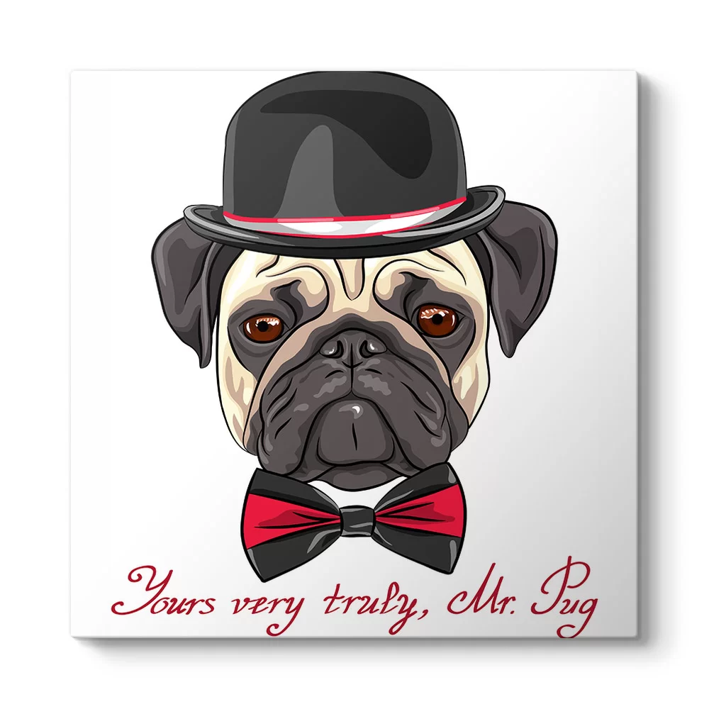 Mr. Pug Tablosu - Model 3
